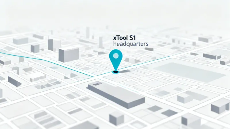 xTool S1 office location map