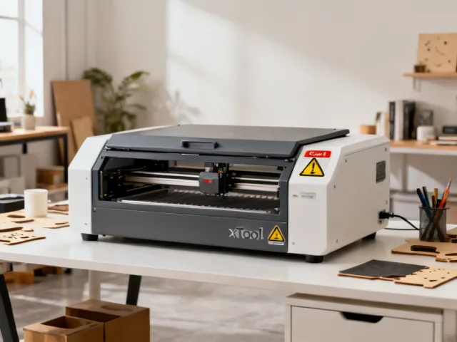 xTool S1 fully enclosed Class 1 safety design