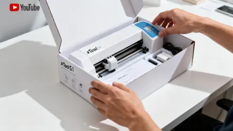 xTool S1 unboxing and setup tutorial