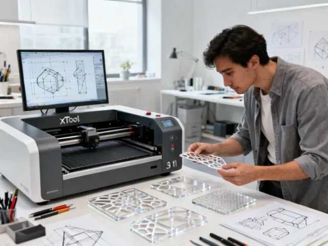 Rapid prototyping with xTool S1 laser cutter